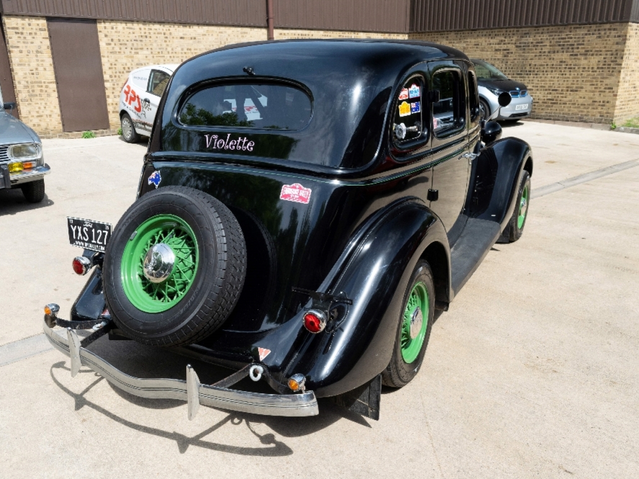 Ford American V8 Peking-Paris Rally car