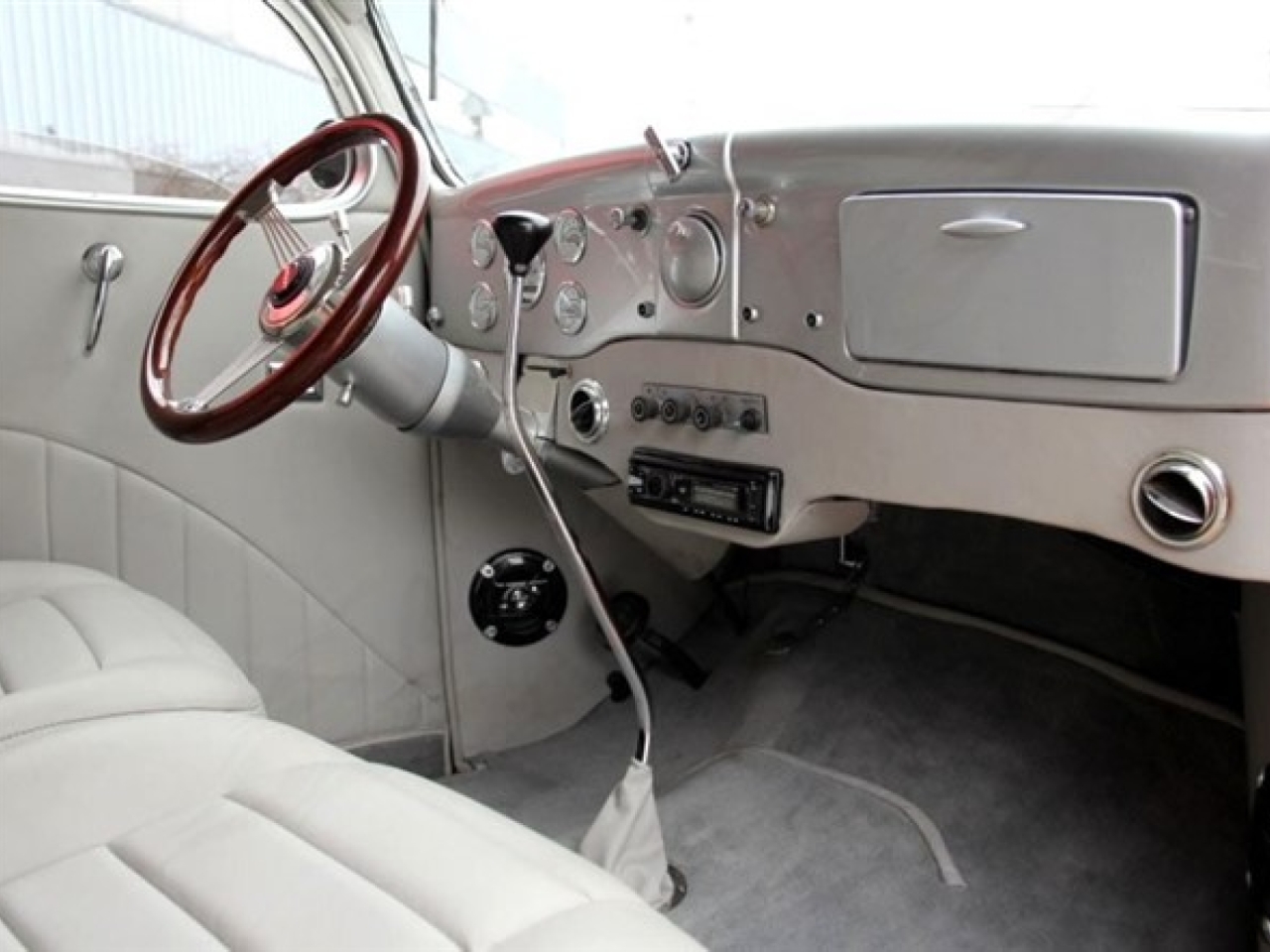 1936 Ford Custom Humpback Sedan