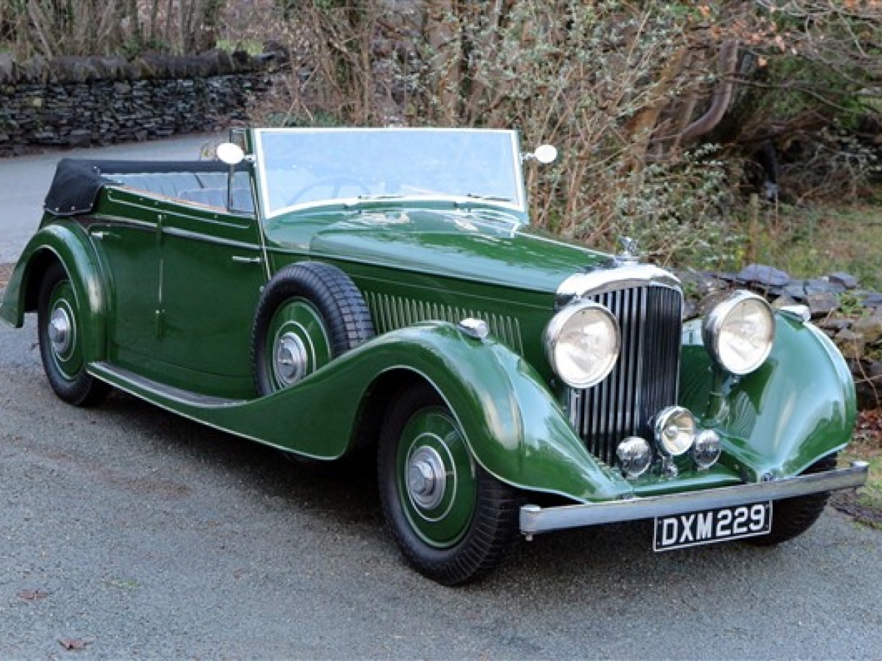 1937 Bentley 4 ¼  Litre Vanden Plas 'Allweather' Tourer. B179JY