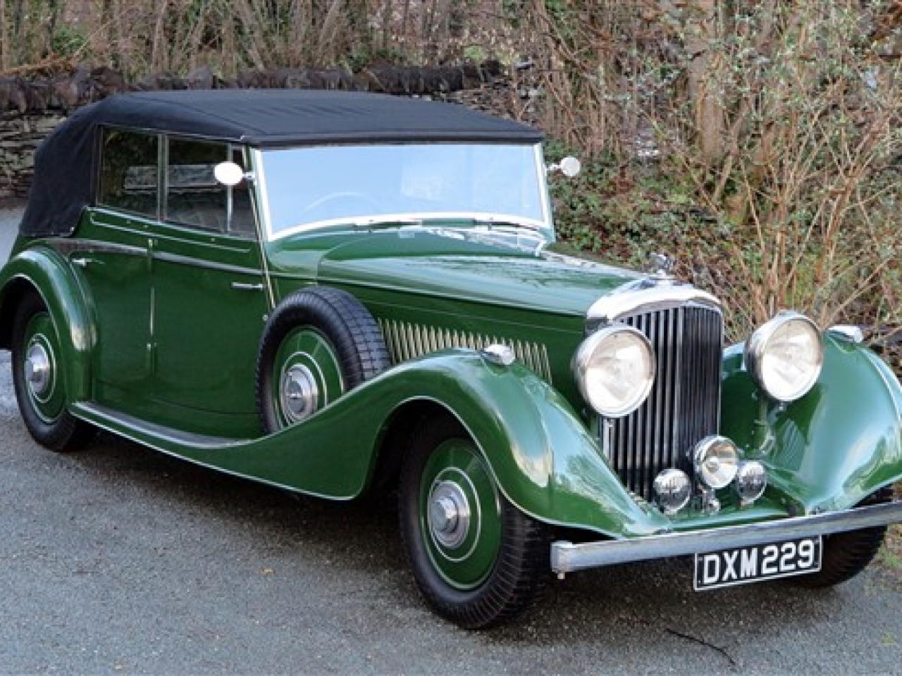 1937 Bentley 4 ¼  Litre Vanden Plas 'Allweather' Tourer. B179JY