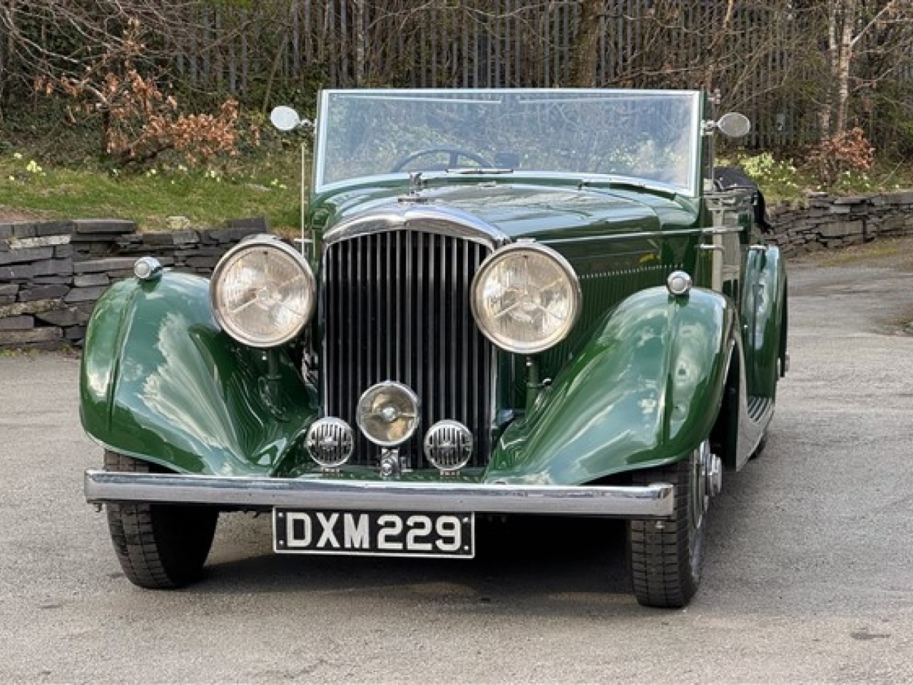 1937 Bentley 4 ¼  Litre Vanden Plas 'Allweather' Tourer. B179JY