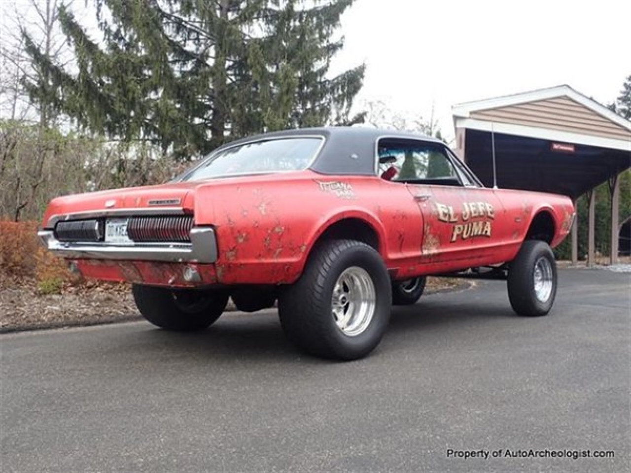 1967 Mercury Cougar Gasser