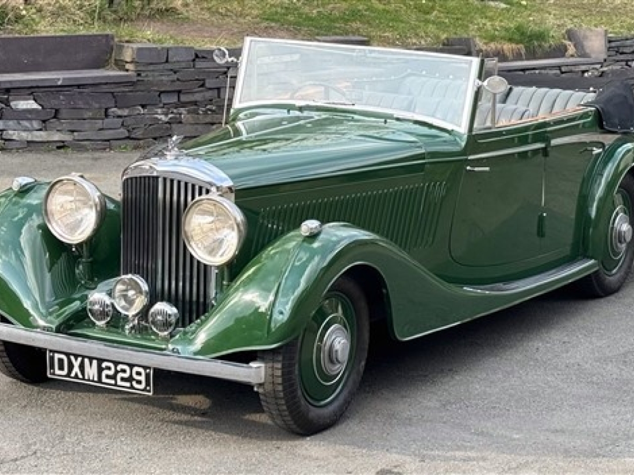 1937 Bentley 4 ¼  Litre Vanden Plas 'Allweather' Tourer. B179JY