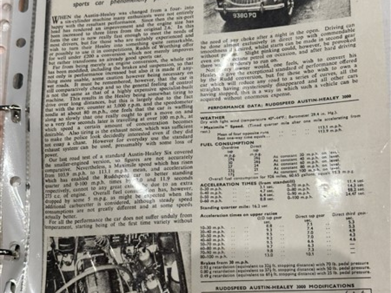 1960 Austin Healey 3000 MK1