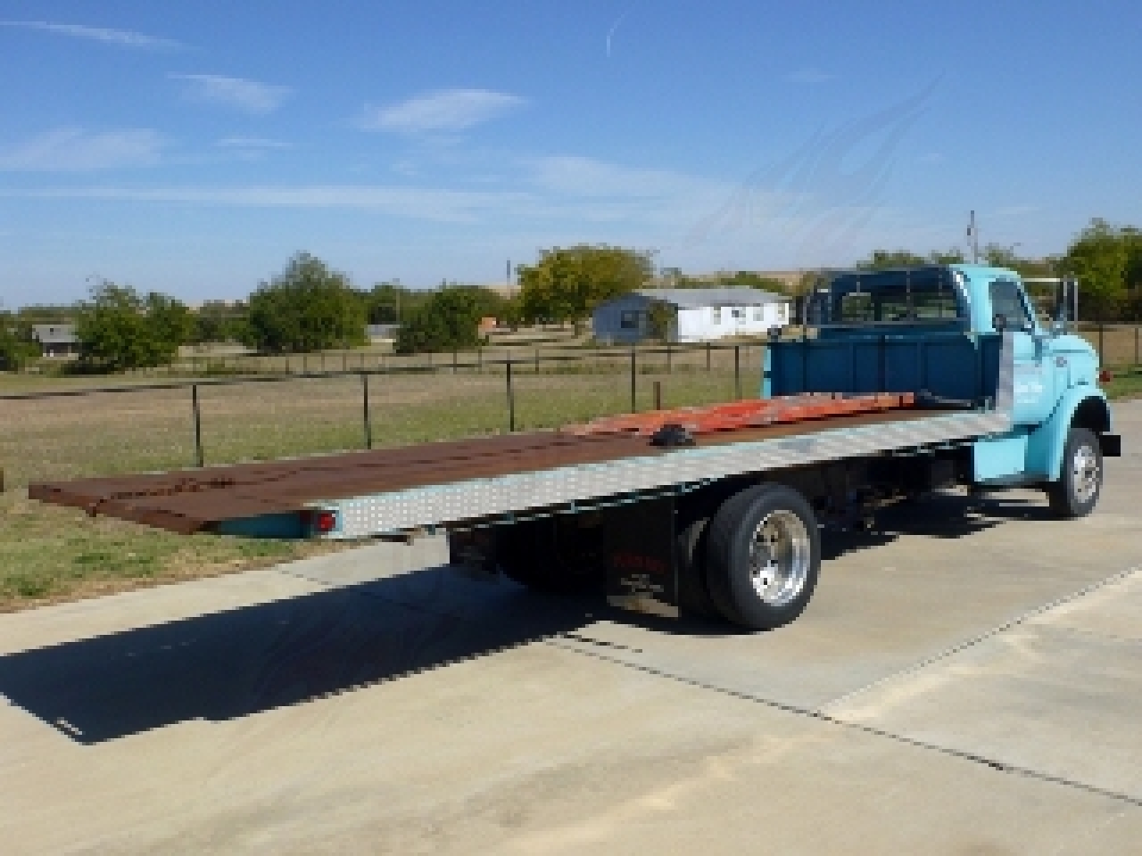 1965 Ford N600 Rollback Wrecker