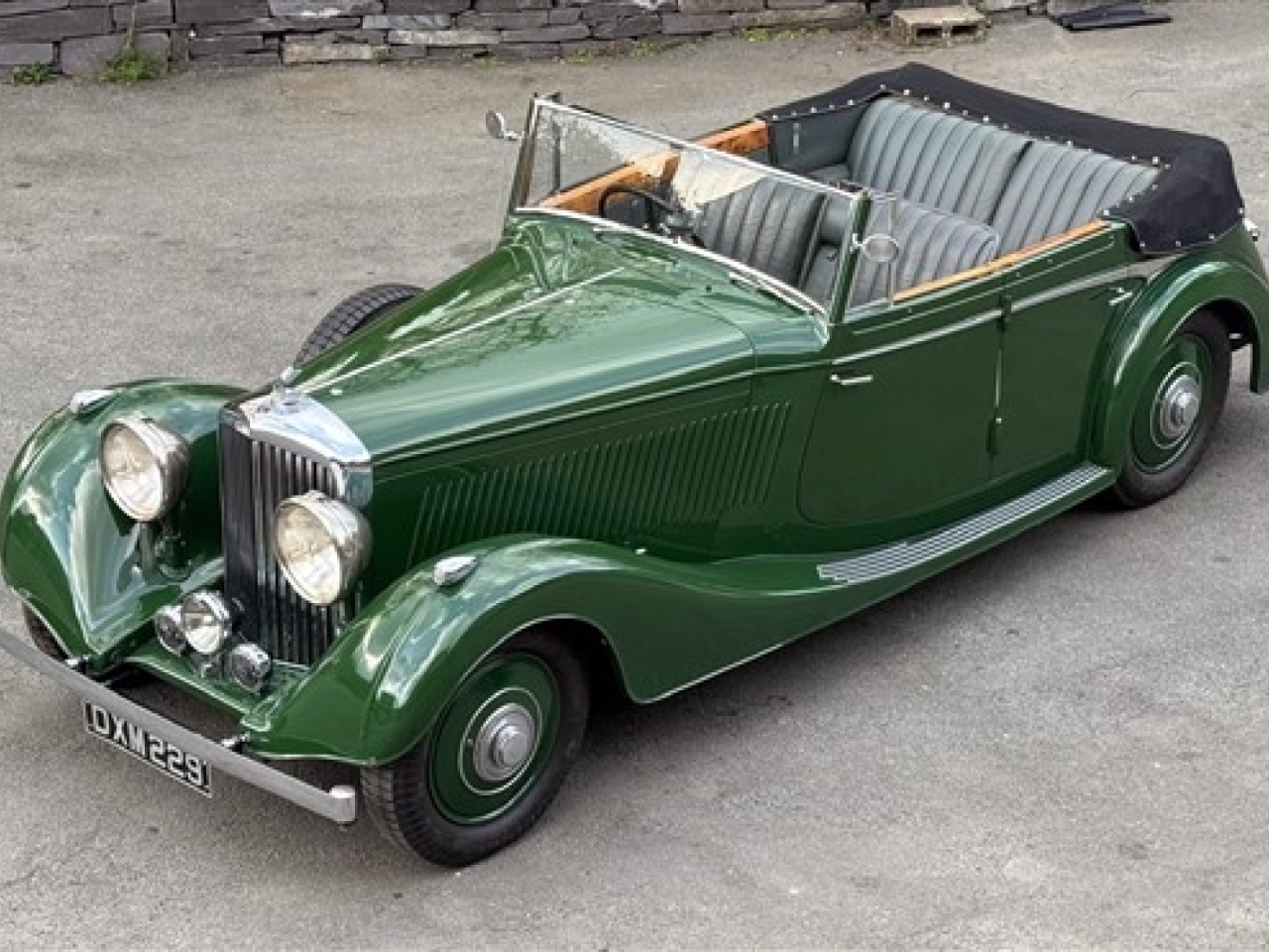 1937 Bentley 4 ¼  Litre Vanden Plas 'Allweather' Tourer. B179JY