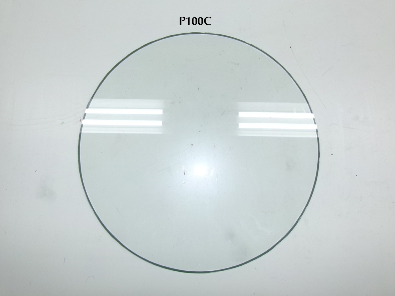 6x P100C glass for P100 Lucas headlight with clear glass