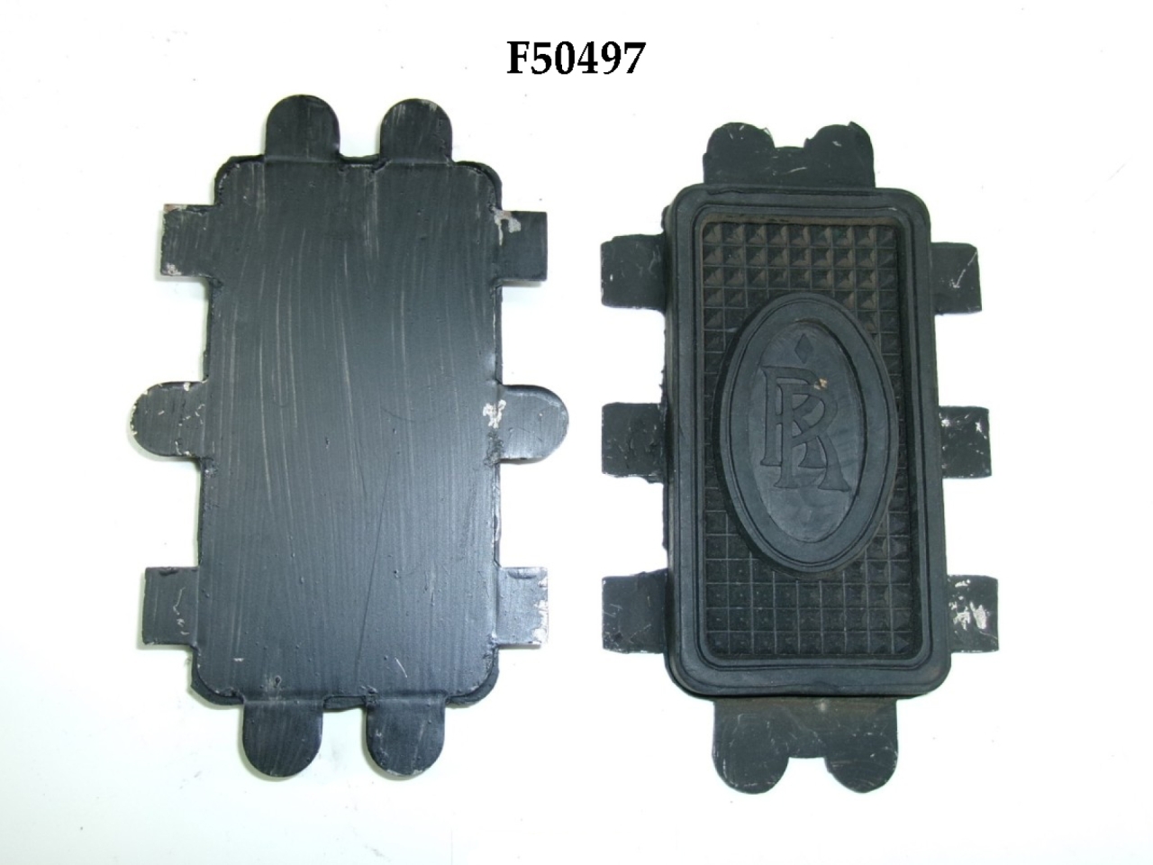 2x F50497 / NAR100 pedal rubber