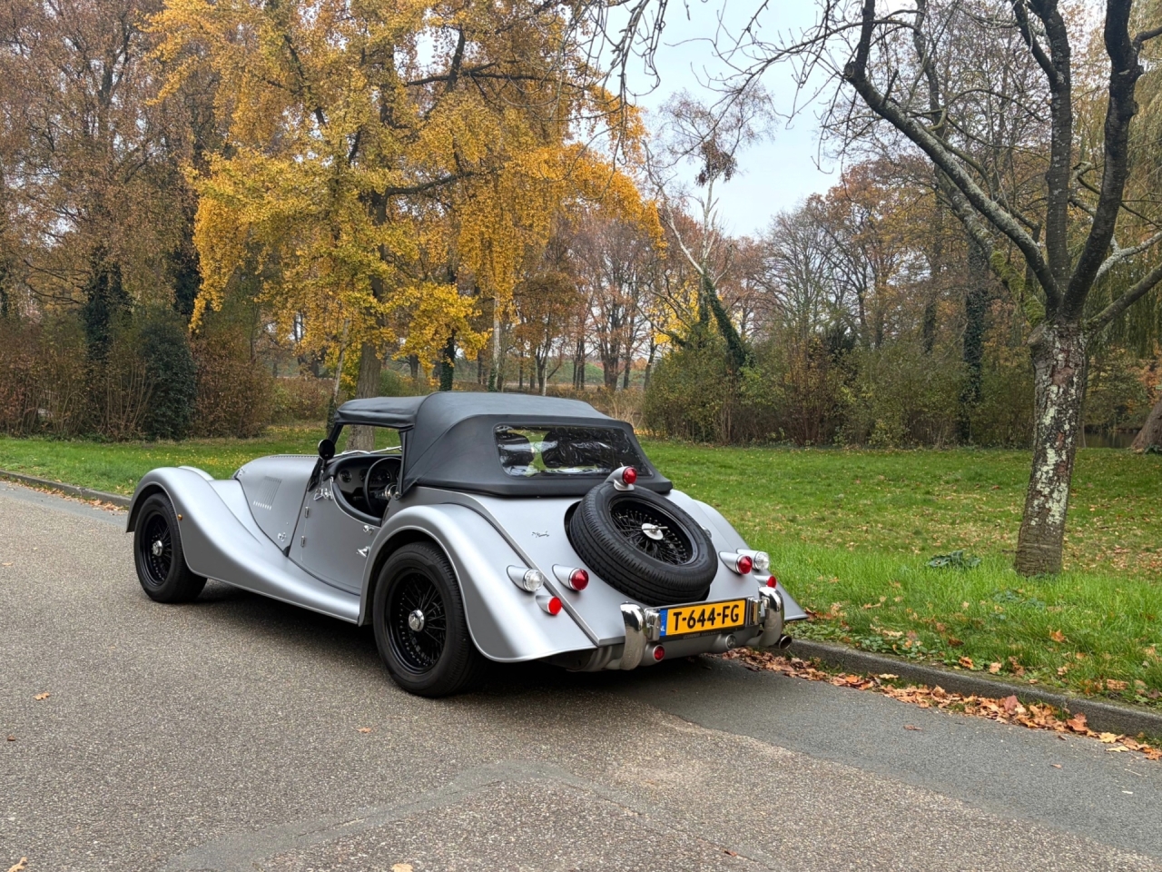 Morgan +4 110th Anniversary. Excellent condition and very rare.