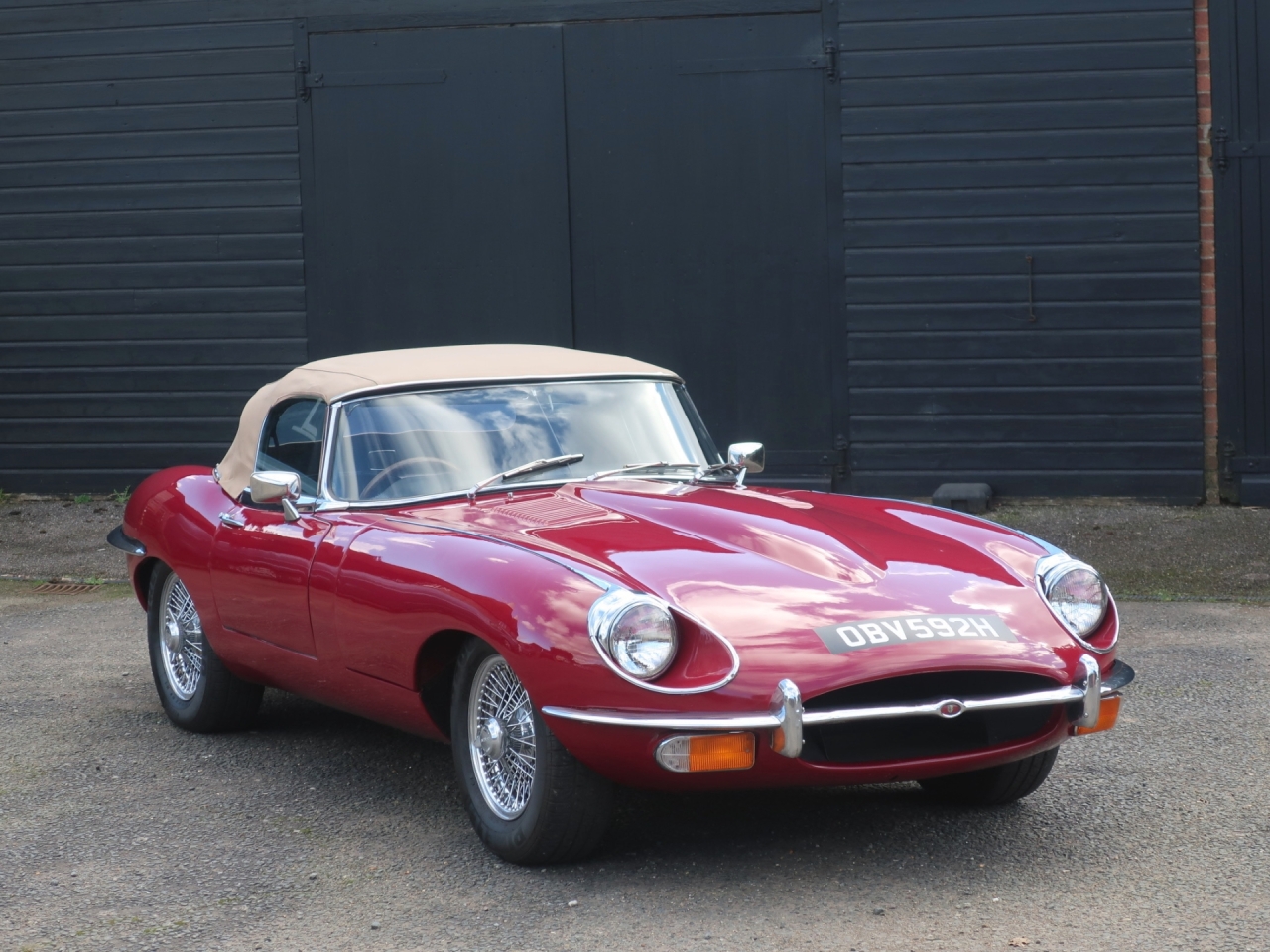 1969 Jaguar E Type S2 Roadster