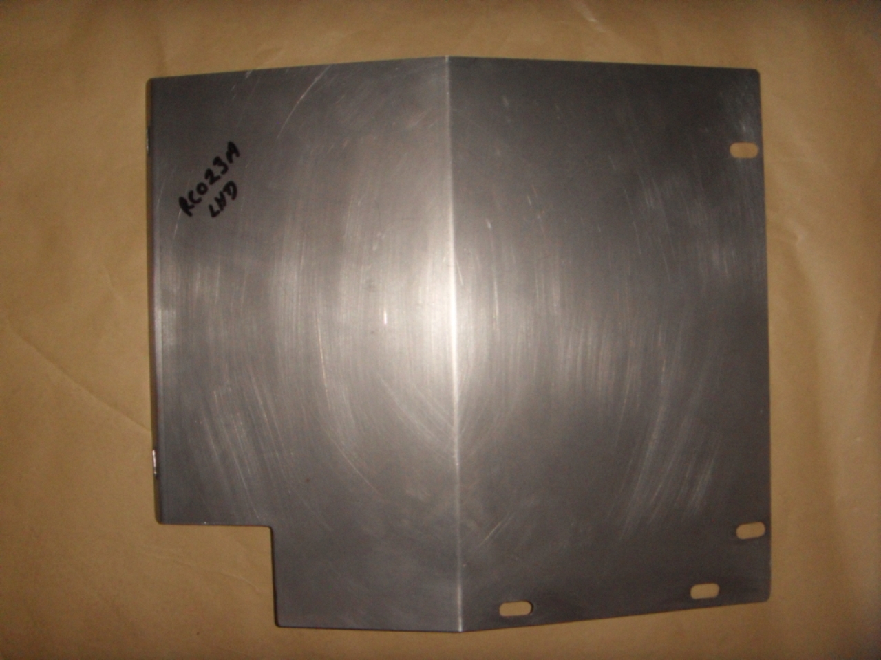 Aston Martin V8 Master Cylinder Cover Panel (LHD) [Part No. RC023A]