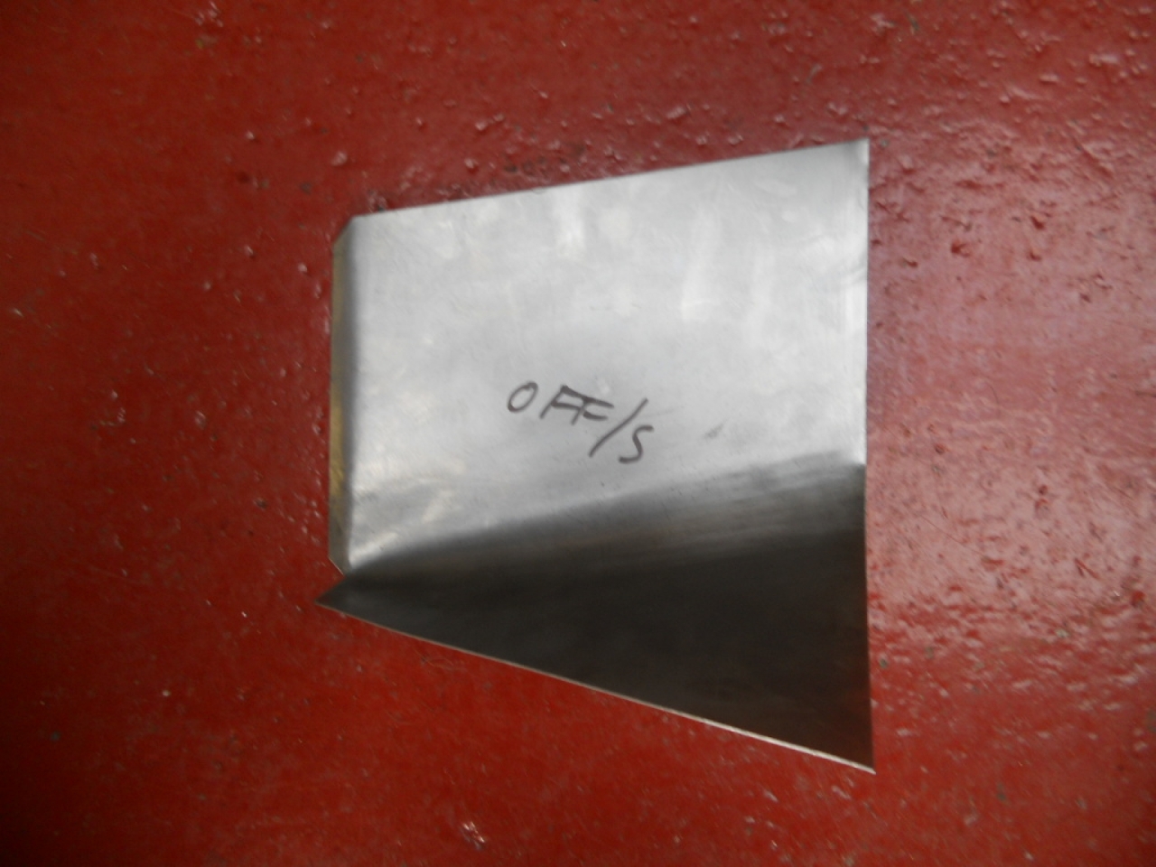 Aston Martin Inner Wing Tapered Panel for DB4 (RH) [Part No. RC033C]