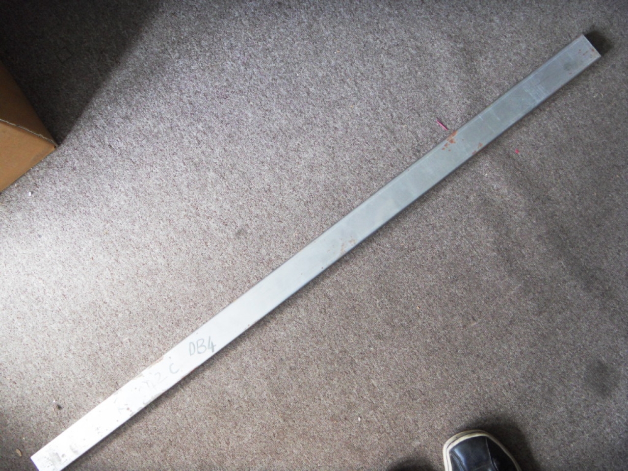 Aston Martin Boot Back Frame Channel for DB4 [Part No. RC042C]