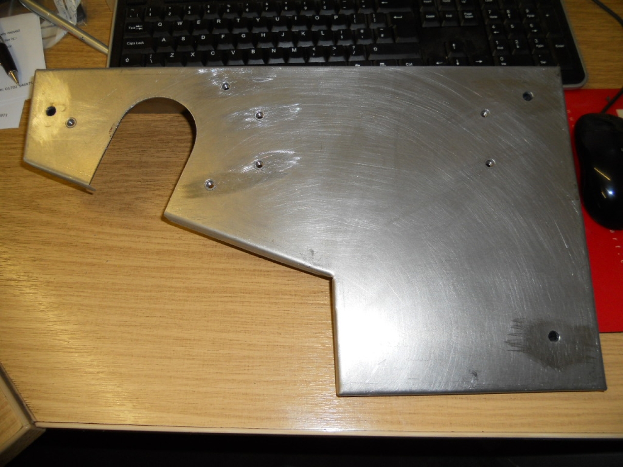 Aston Martin N/S Inner Wing Panel - Washer Bottle [Part No. RC044]