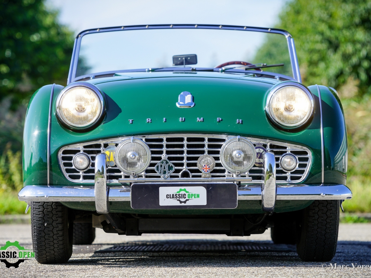 Triumph TR3A with Overdrive