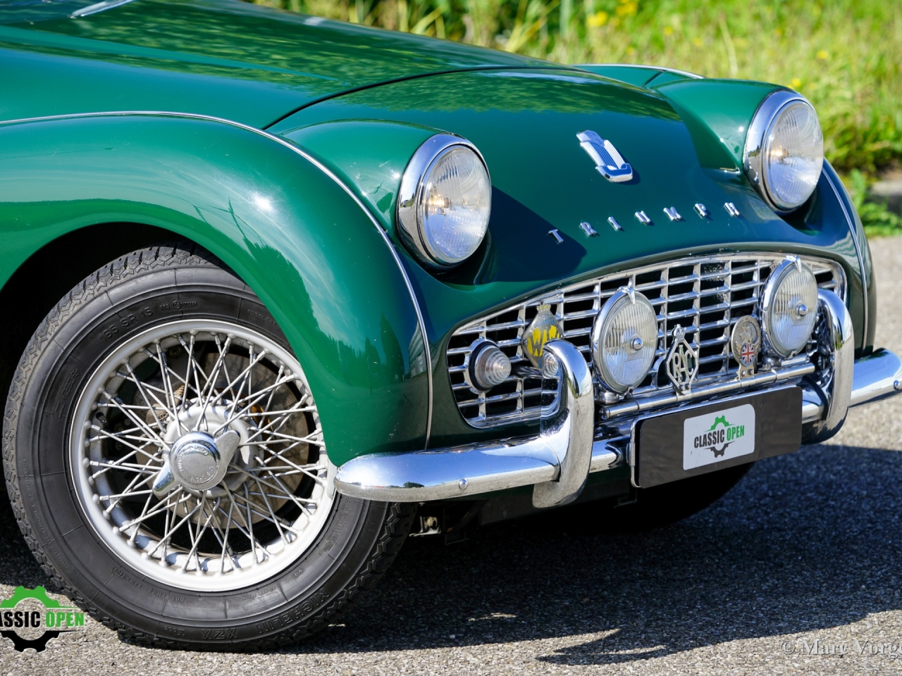 Triumph TR3A with Overdrive