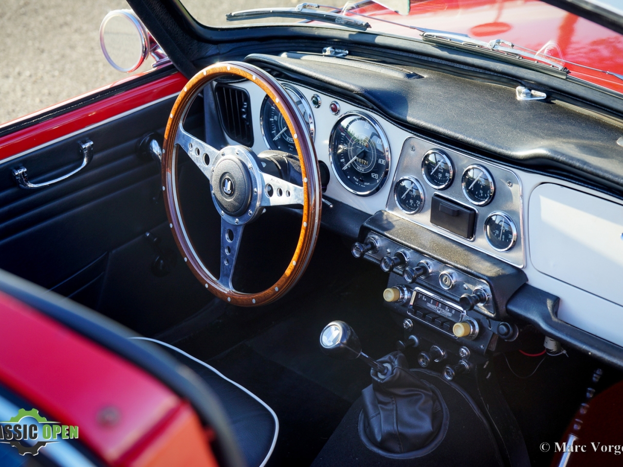 Triumph TR4 with Surrey Top