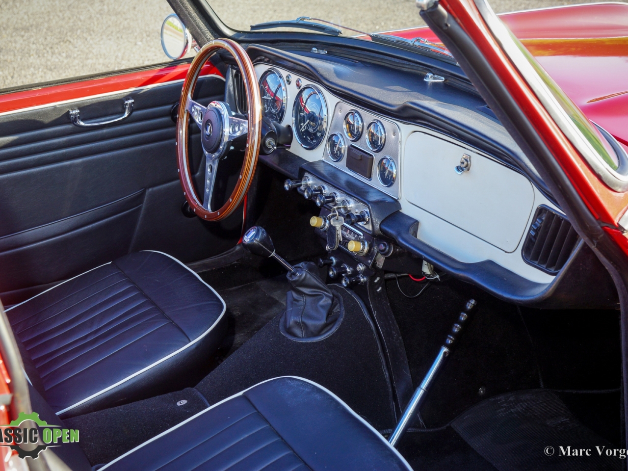 Triumph TR4 with Surrey Top