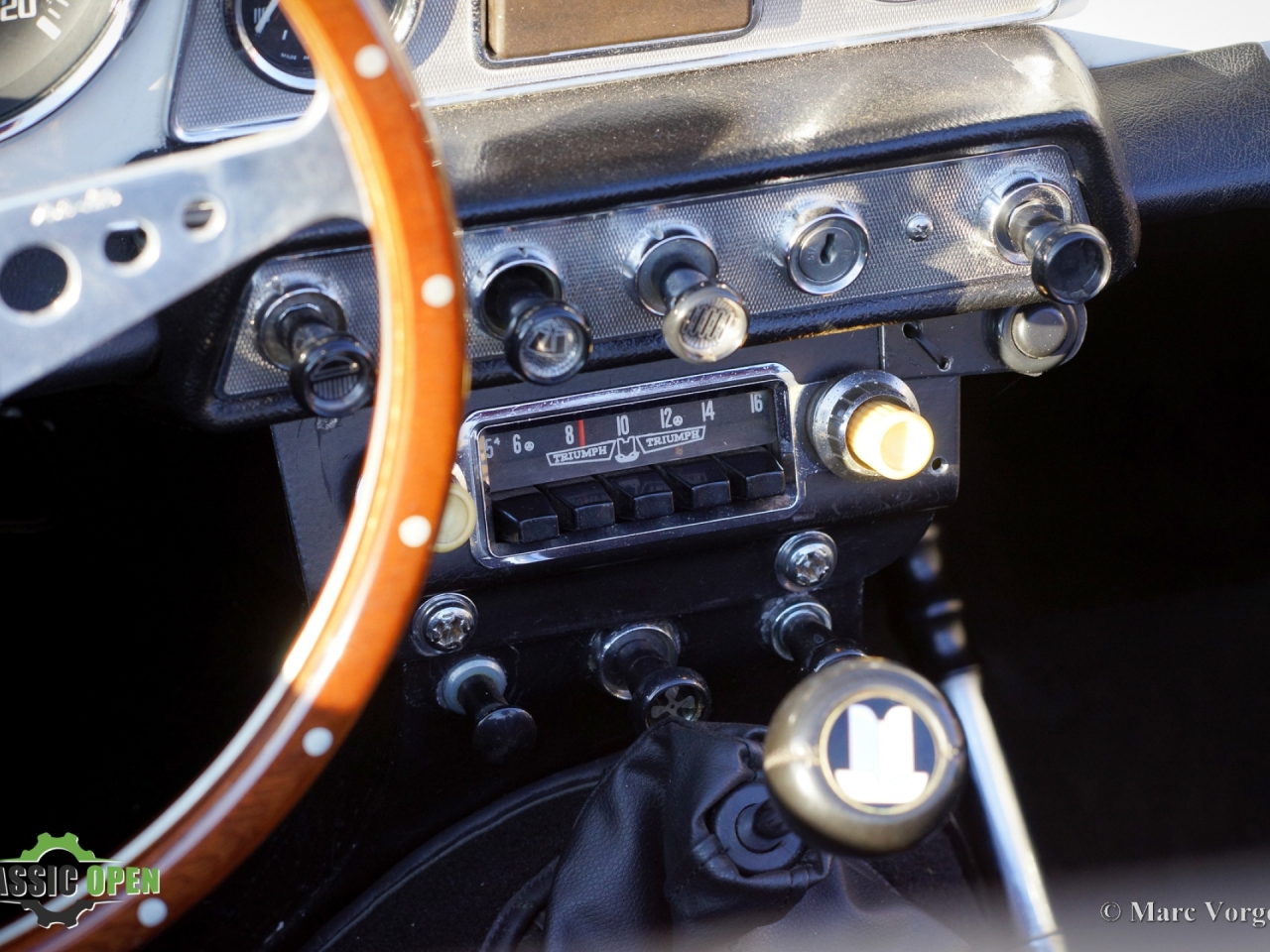 Triumph TR4 with Surrey Top