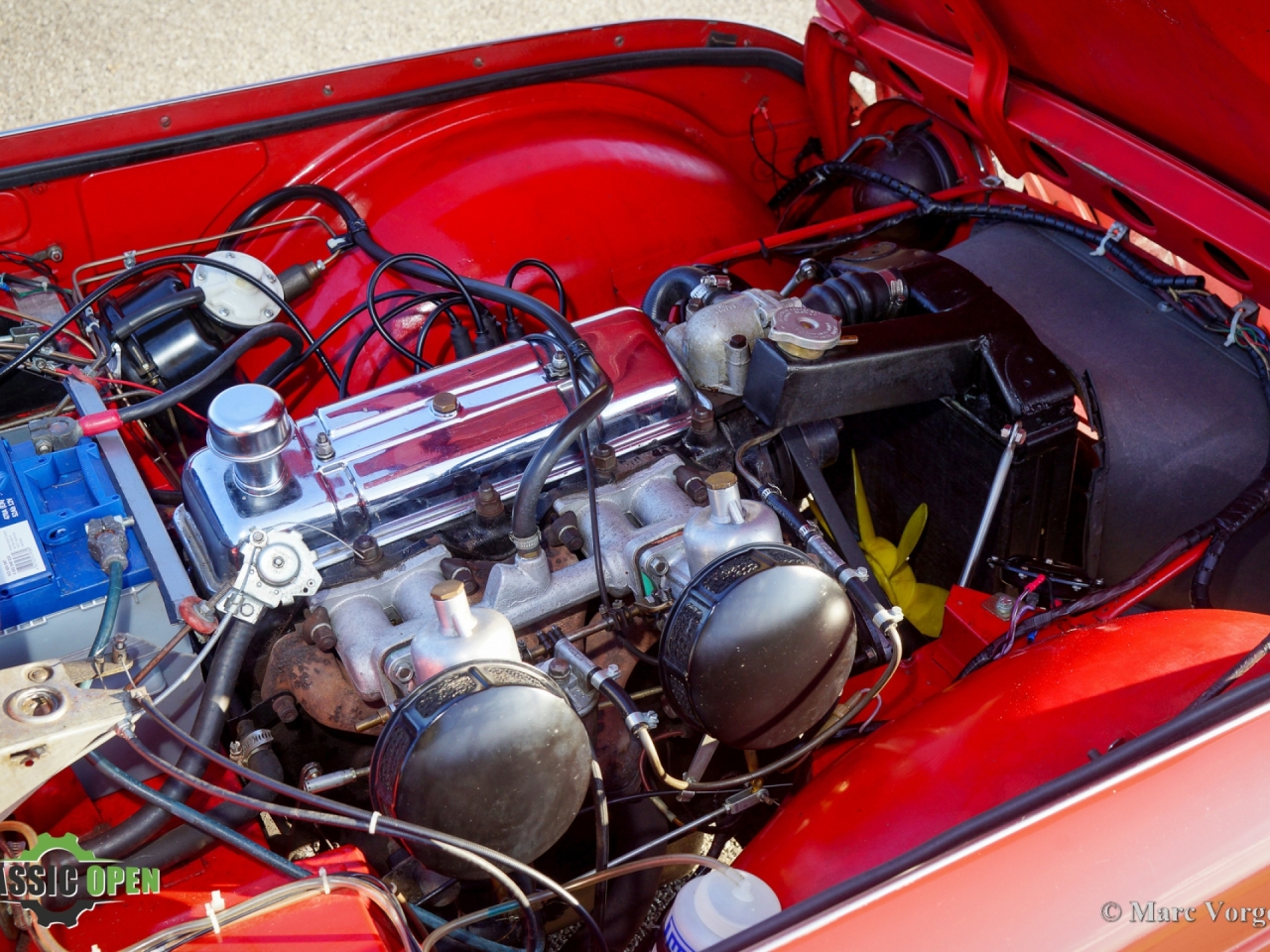 Triumph TR4 with Surrey Top