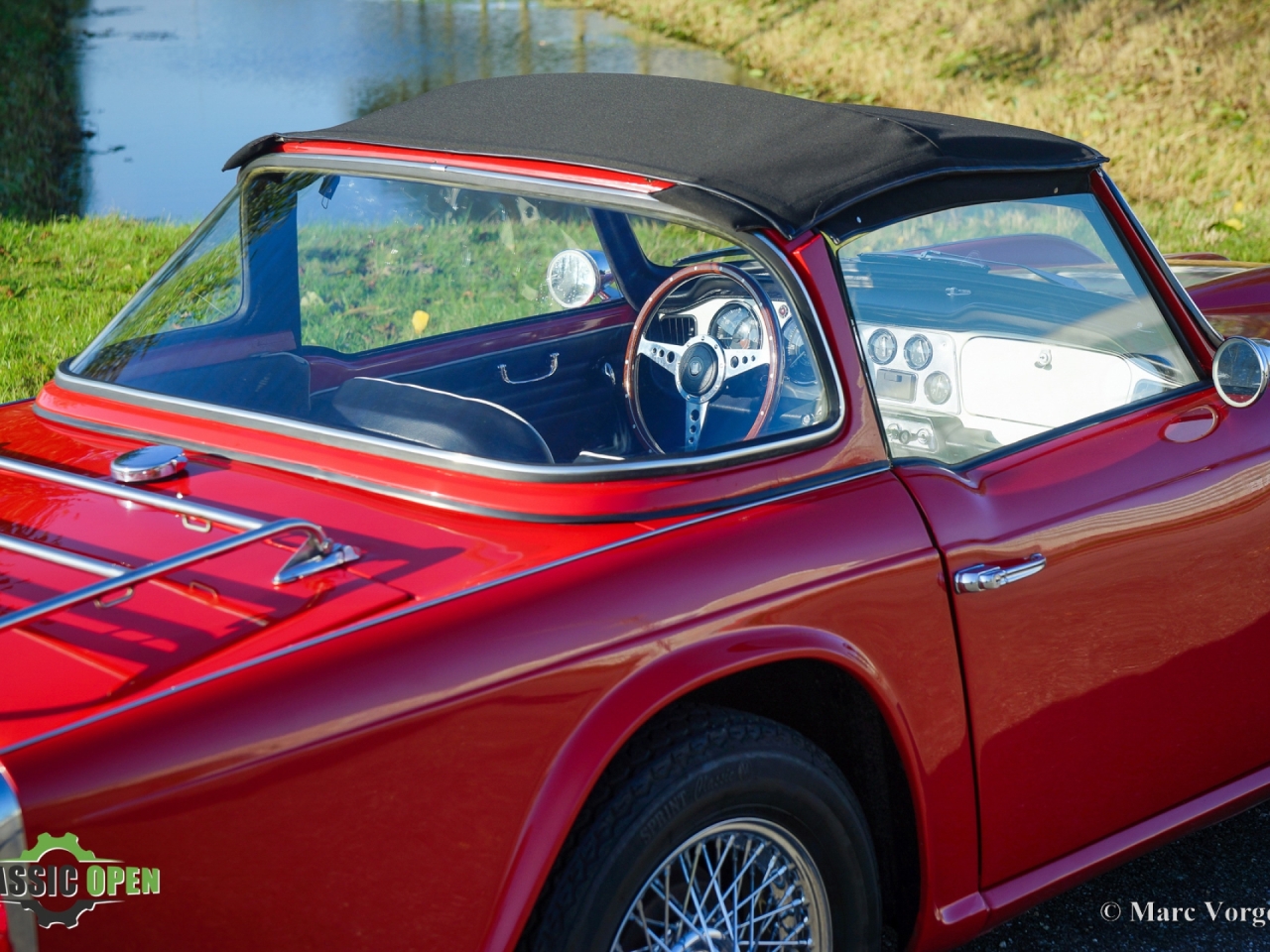 Triumph TR4 with Surrey Top