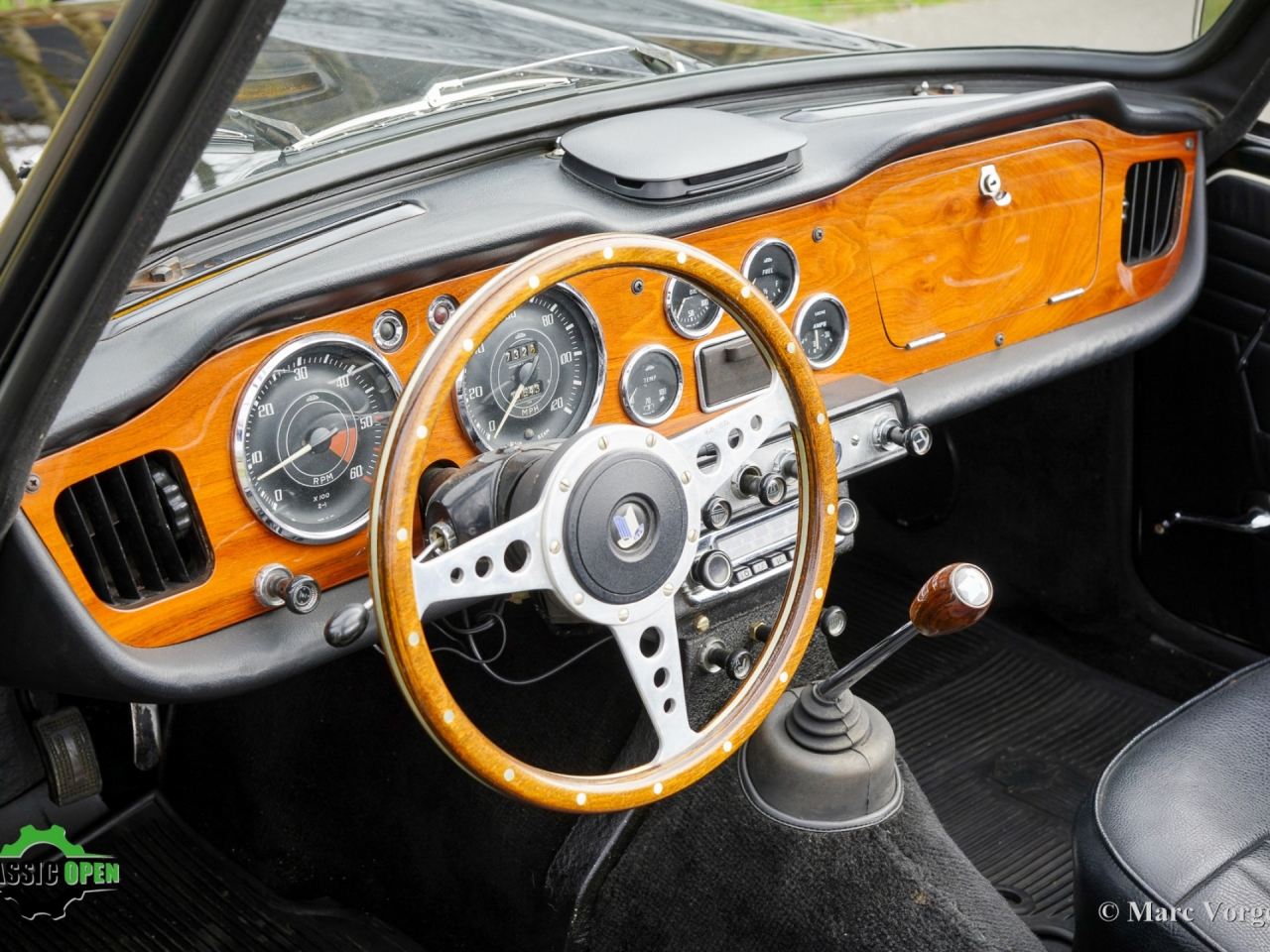 Triumph TR4 with Overdrive