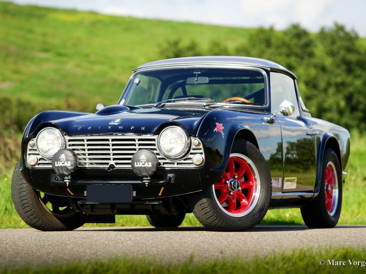 Triumph TR4 Historic Rally Car