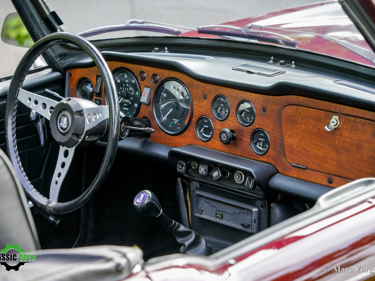 Triumph TR6 with Overdrive