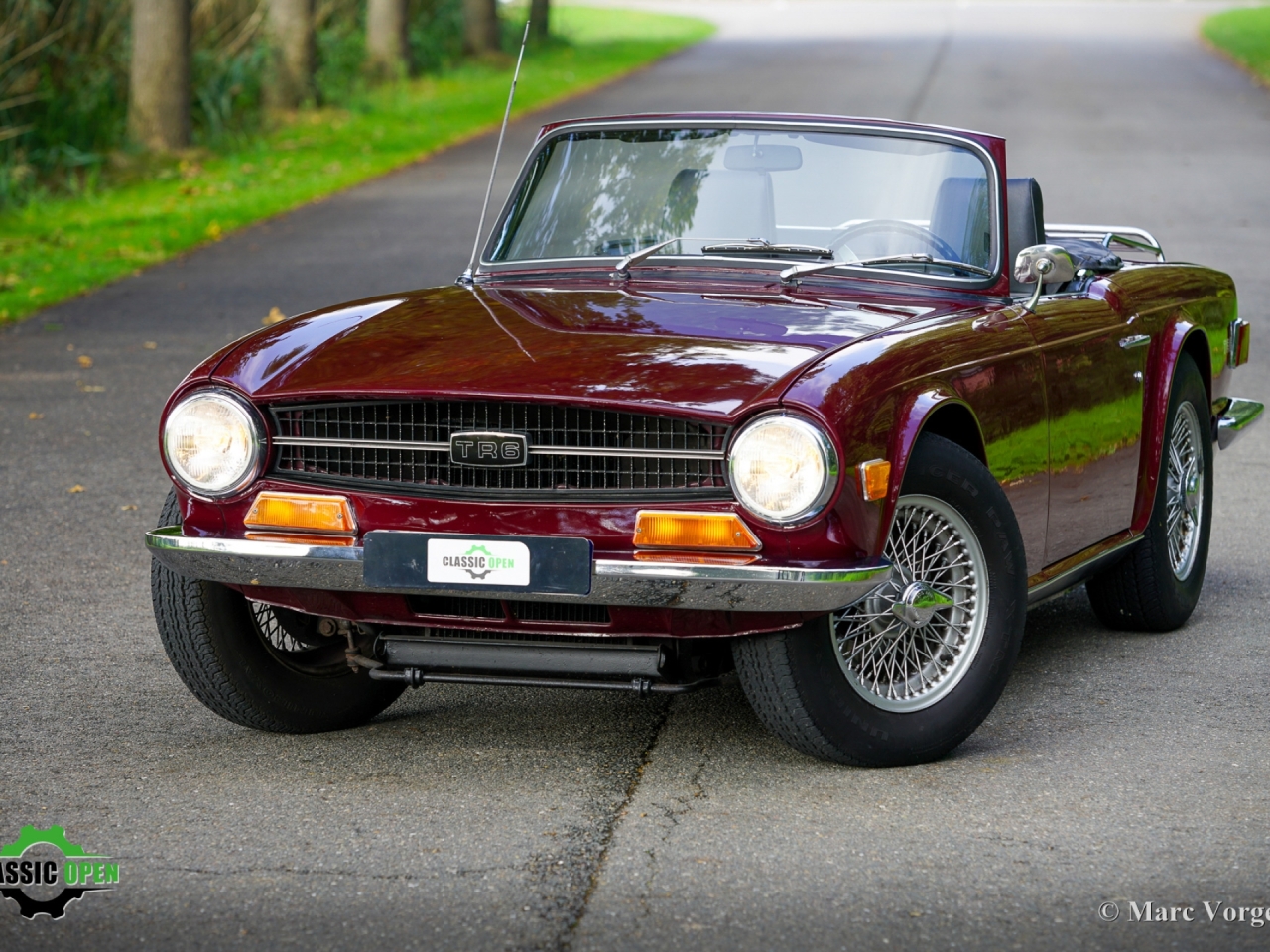 Triumph TR6 with Overdrive
