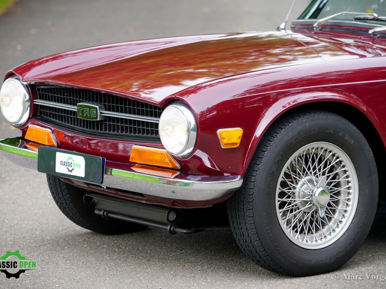 Triumph TR6 with Overdrive