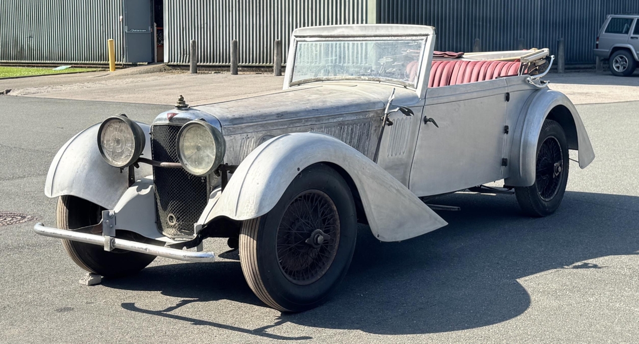 1935 Alvis Speed Twenty VdP 3pos Drophead Coupe Project