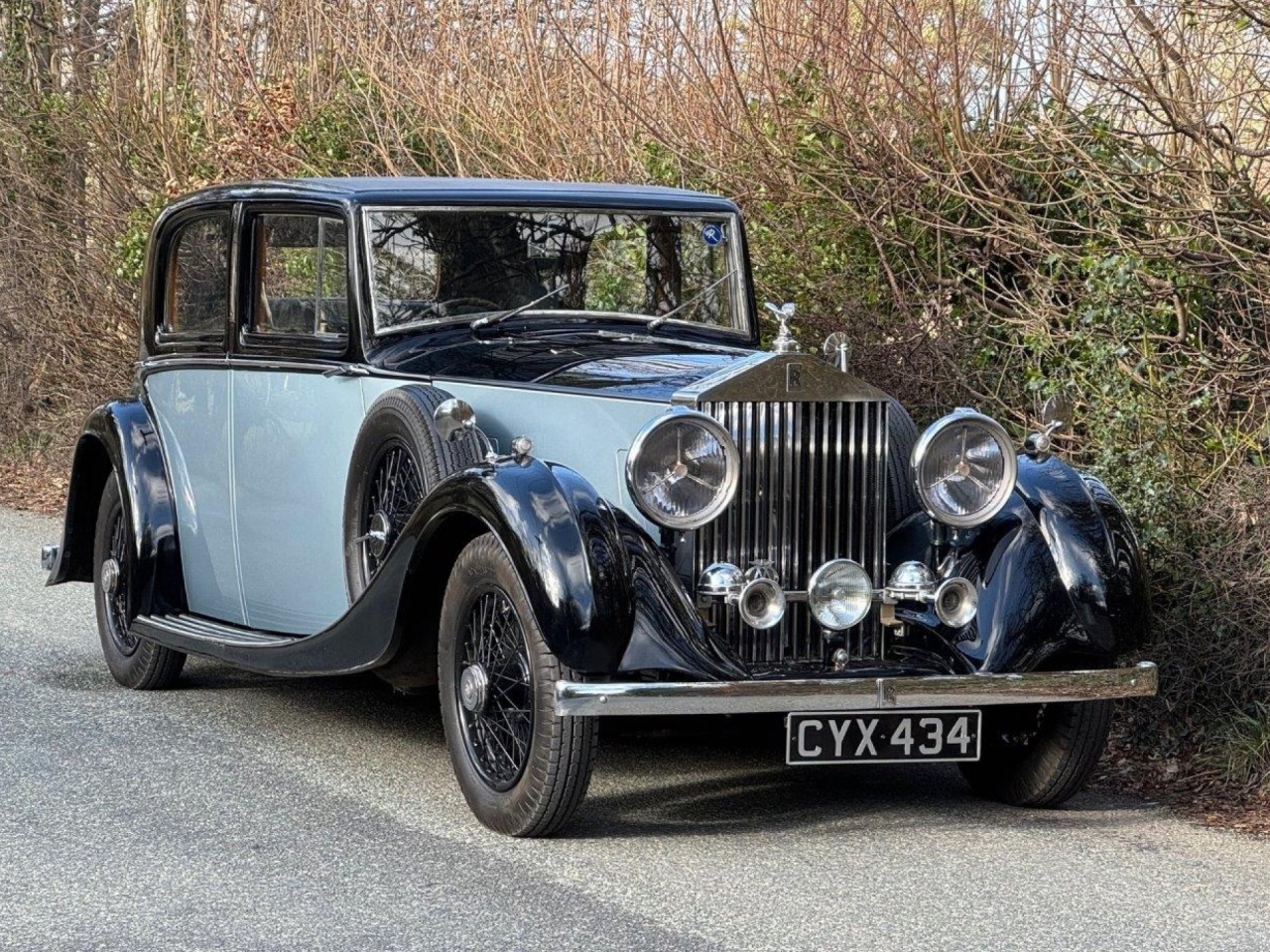 1936 Rolls-Royce 25/30 H.J. Mulliner Sports Saloon.  GTL68
