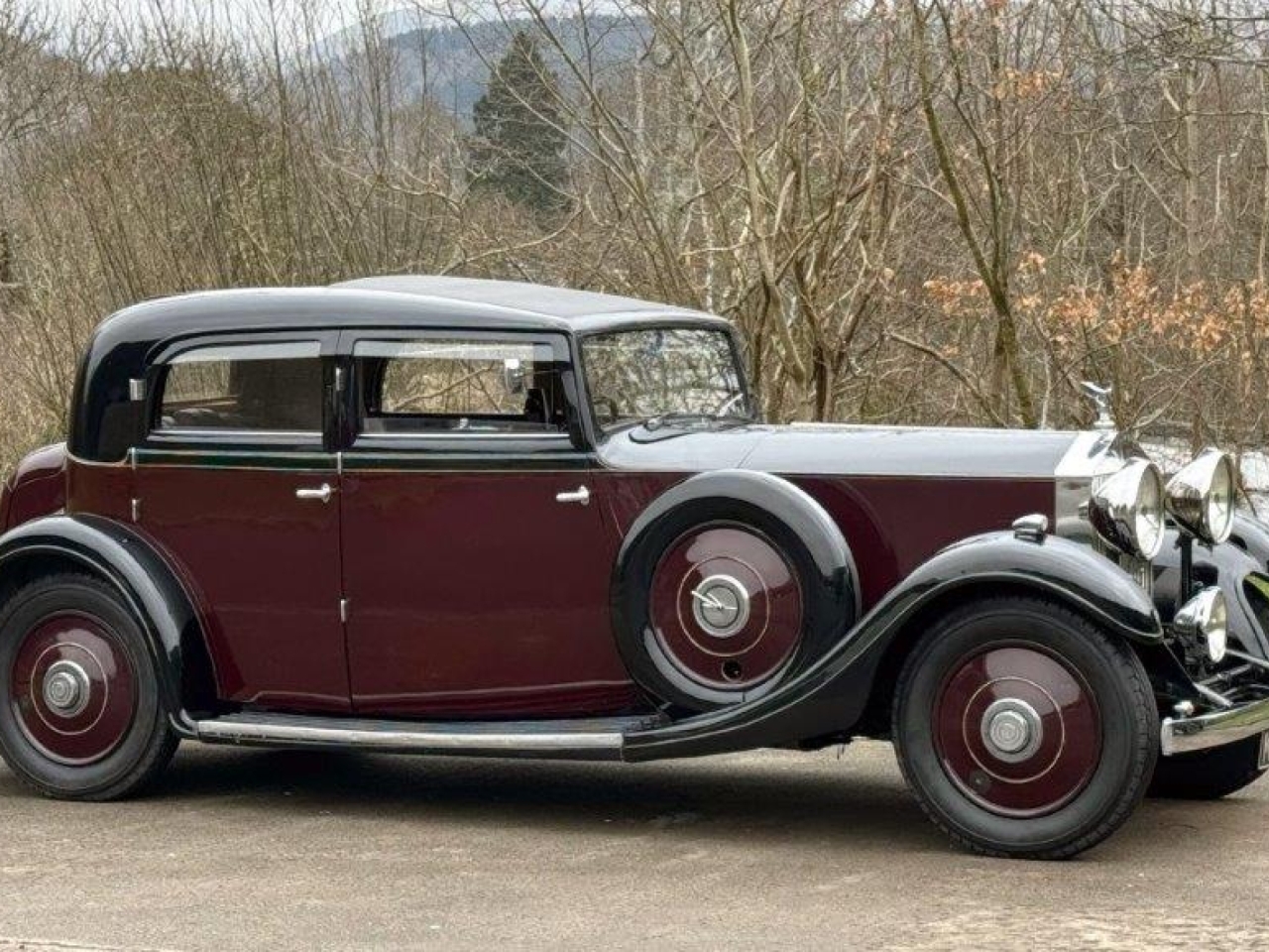 1933  Rolls-Royce 20/25 Rippon Sports Saloon GWX10