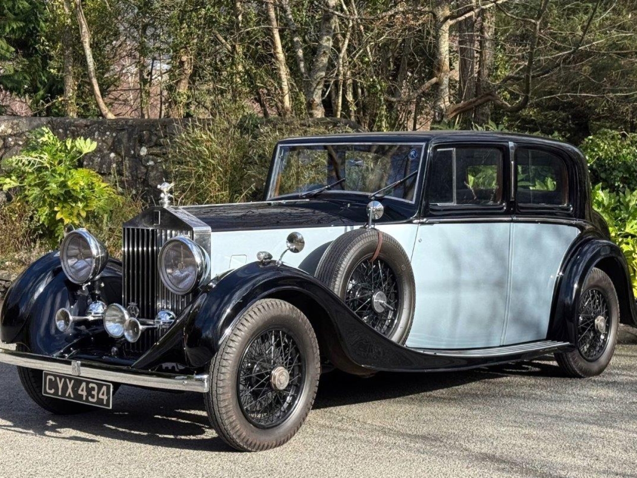 1936 Rolls-Royce 25/30 H.J. Mulliner Sports Saloon.  GTL68