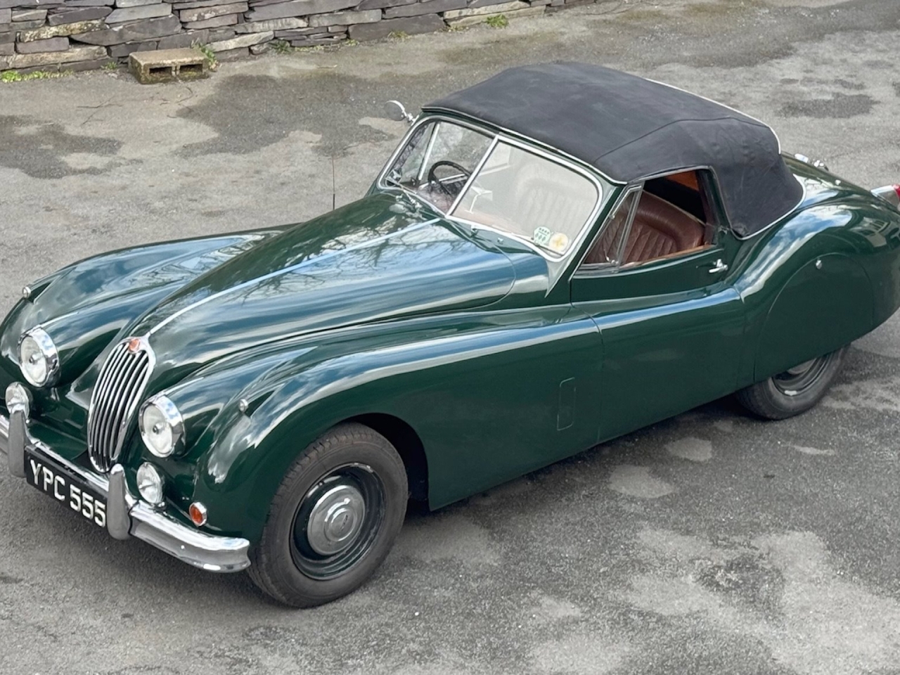 1955 Jaguar XK140  Drophead Coupe Chassis No. 807260