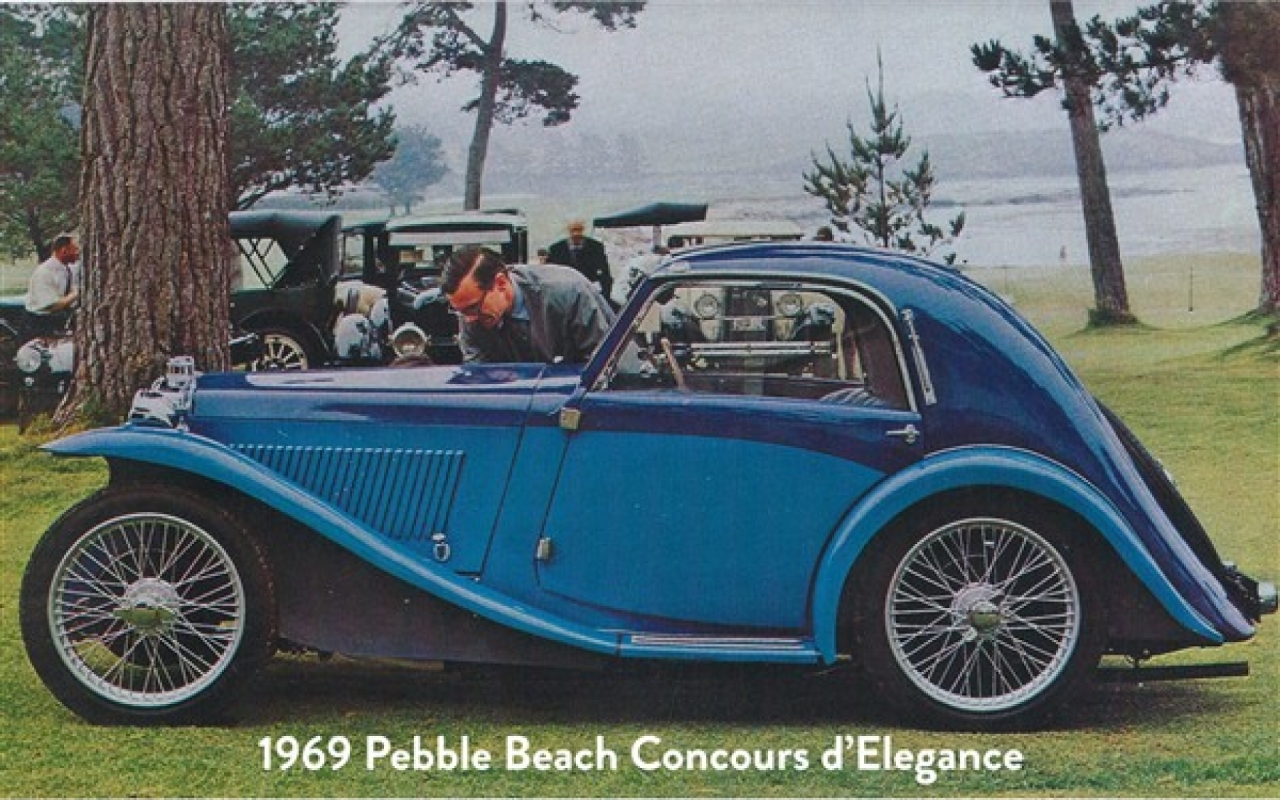 1935 MG PA Airline Coupe