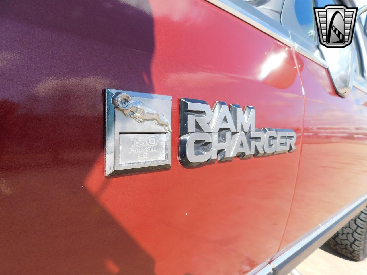 1985 Dodge Ramcharger AW-100