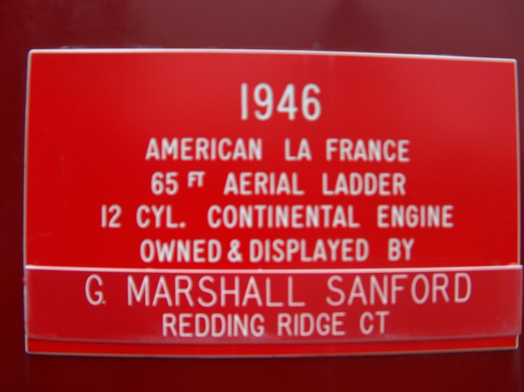1946 Fire Trucks American la france