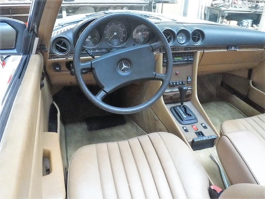 1985 Mercedes - Benz 380SL Creme 35279