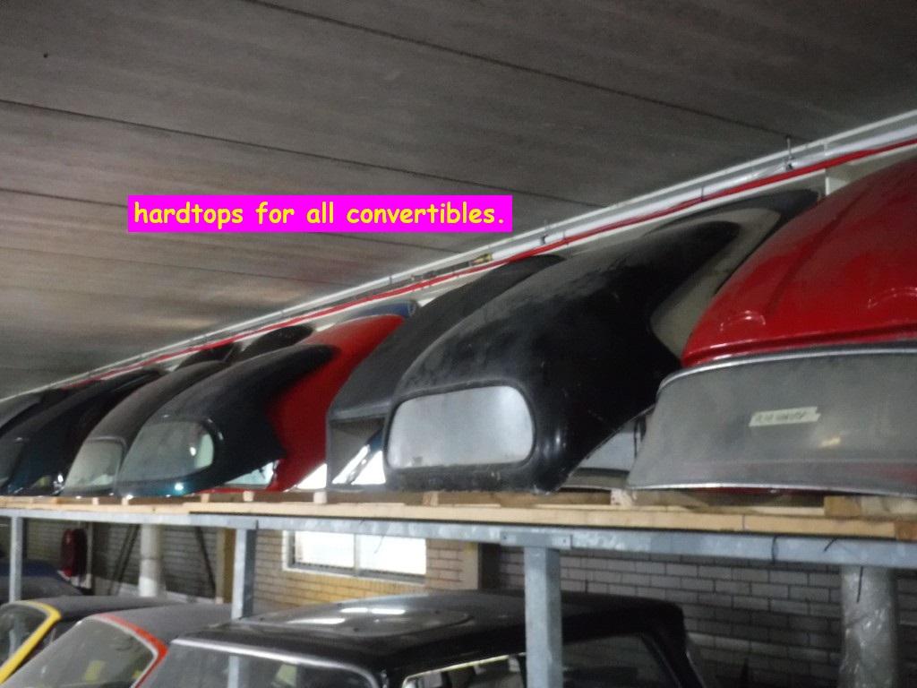 1900 Hardtops for Cabrios Severall hardtops