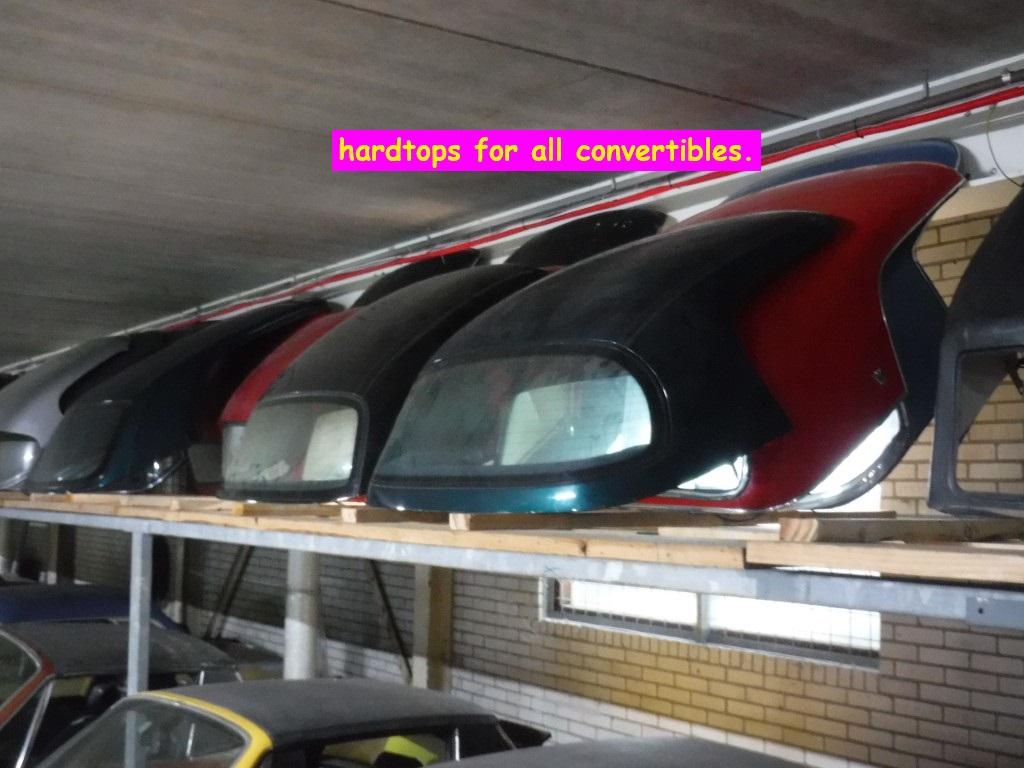 1900 Hardtops for Cabrios Severall hardtops