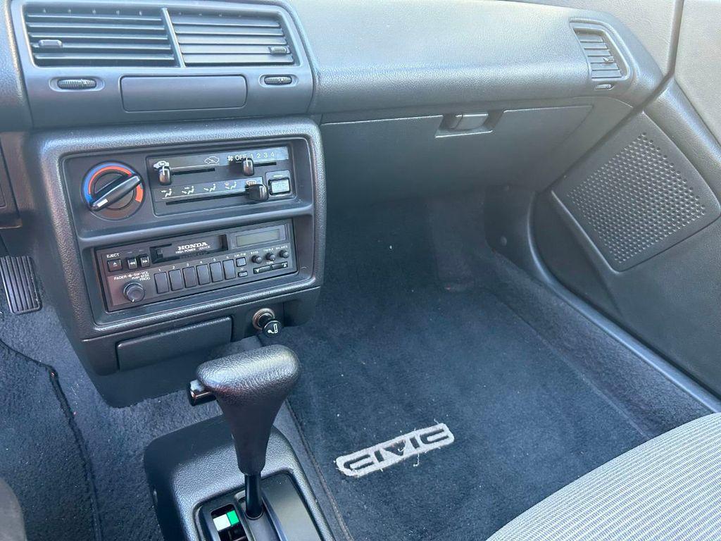 1988 Honda Civic DX Hatchback