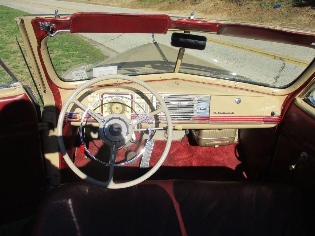 1940 Dodge Luxury Liner Deluxe Convertible For Sale