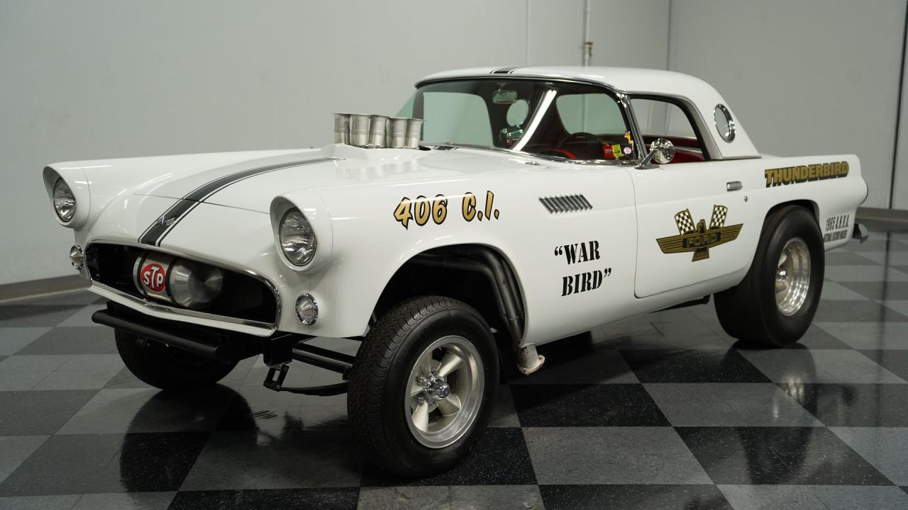 1955 Ford Thunderbird Warbird Gasser Replica