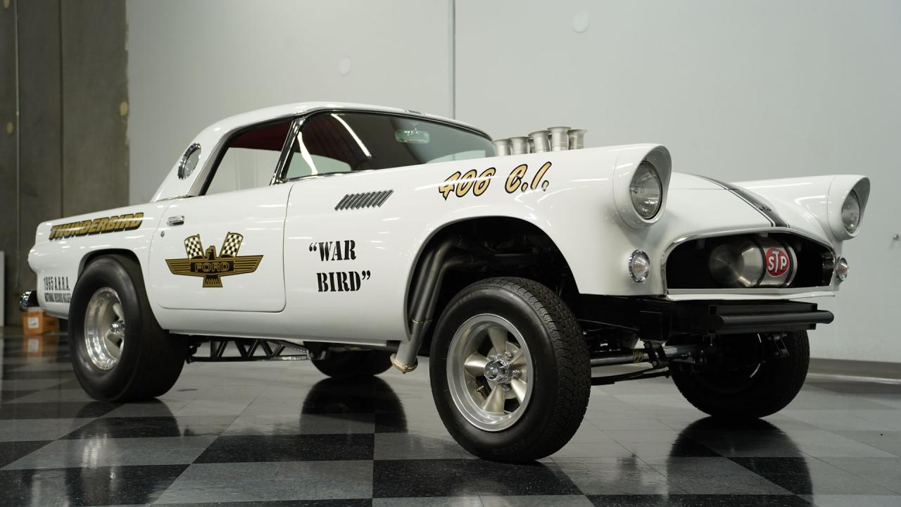 1955 Ford Thunderbird Warbird Gasser Replica