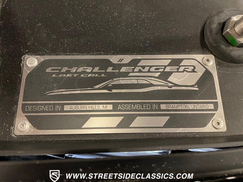 2023 Dodge Challenger SRT Hellcat Redeye Last Call Black Ghost