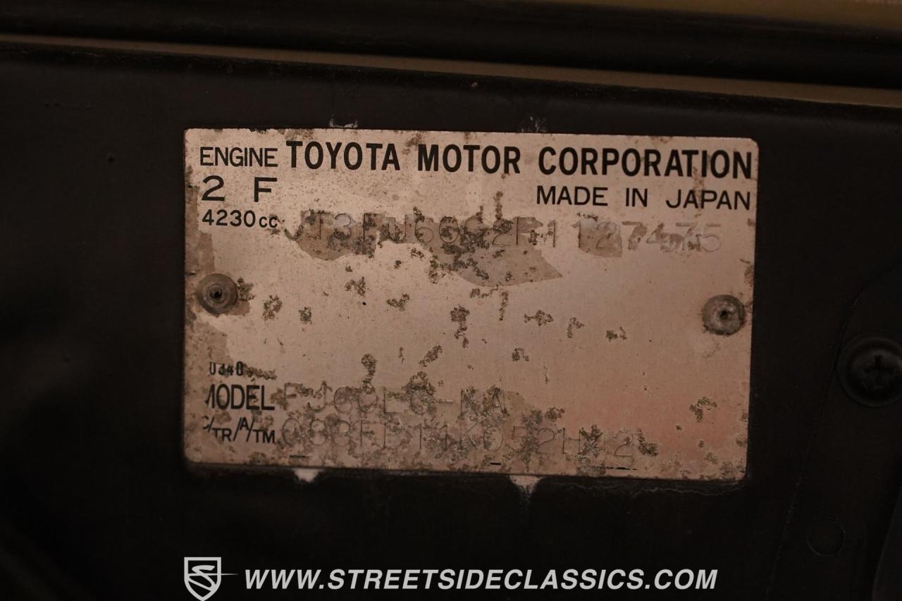 1985 Toyota Land Cruiser FJ60