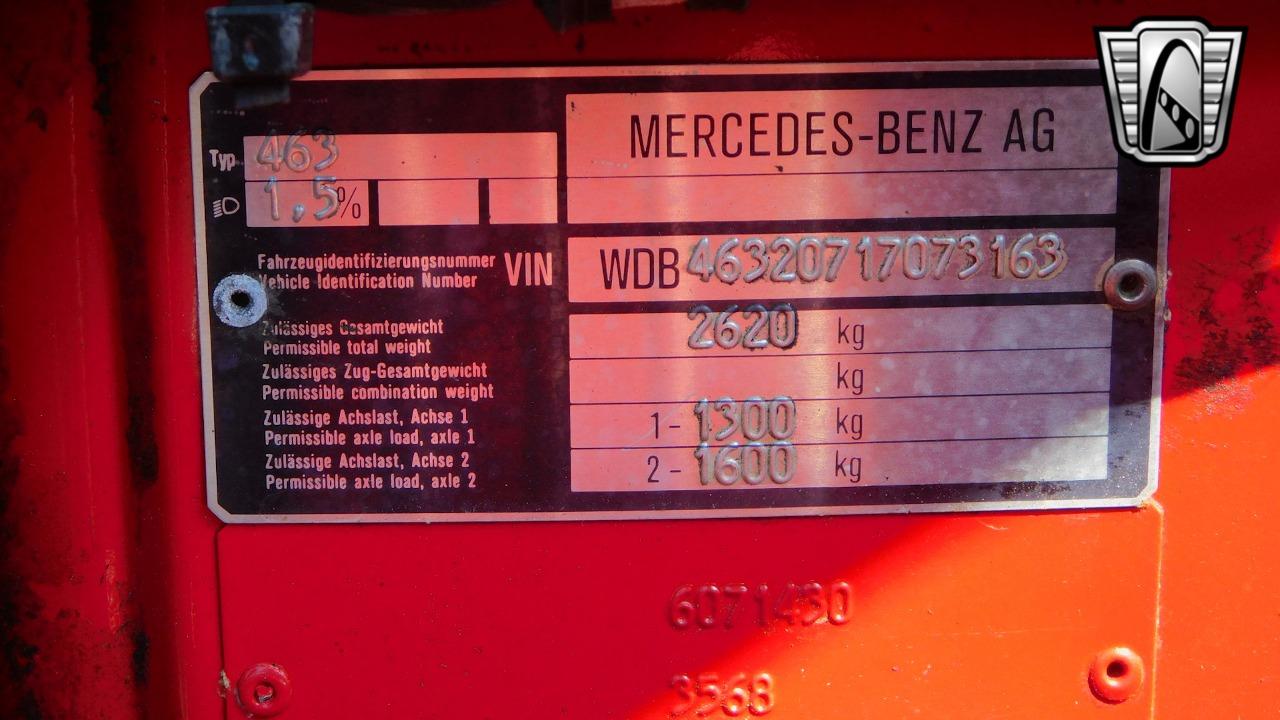 1991 Mercedes - Benz G-WAGON