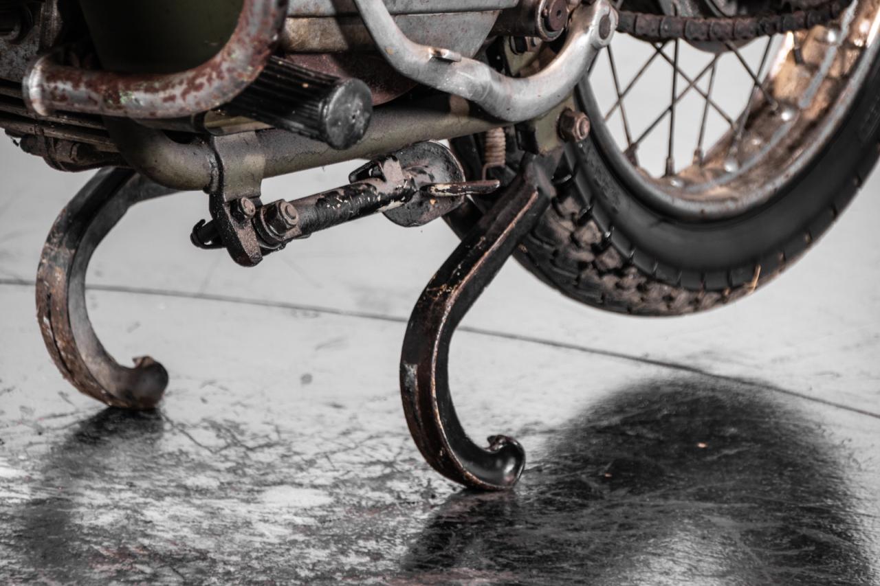 1970 Moto Guzzi 500 Nuovo Falcone Militare