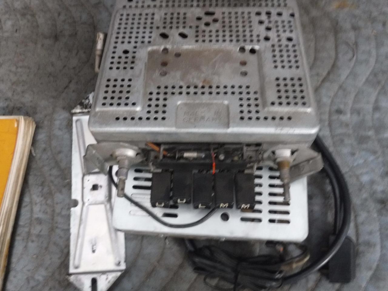 1960 Mercedes parts radio Becker Mercedes